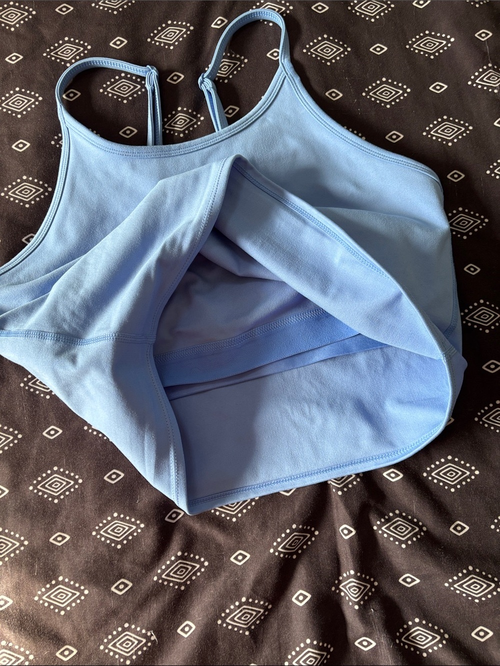 Champion Soft Touch Longline Cami Tank with Shelf Bra Cornflower Blue L - Picture 5 of 7